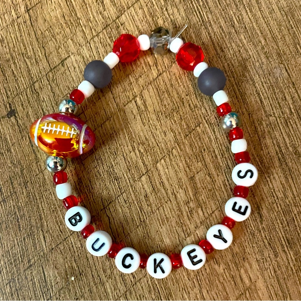 Ohio State Football Bracelet